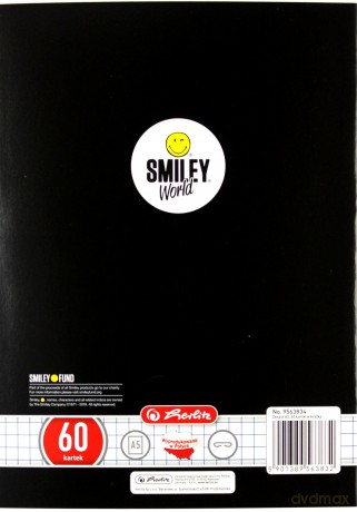 Zeszyt A5/60K kratka Smiley (5 szt.)