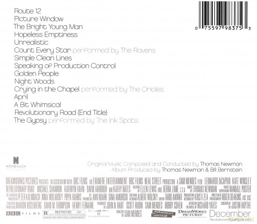 Revolutionary Road soundtrack (Droga do szczęścia) (Thomas Newman) [CD]