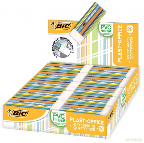 Gumka Plastoffice (20szt)