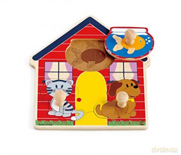 HAPE Domek zwierząt [PUZZLE]