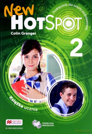 Hot Spot New 2 podręcznik - Colin Granger (wer. wieloletnia) [KSIĄŻKA]