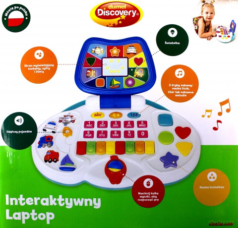 DUMEL Dumel Interaktywny Laptop