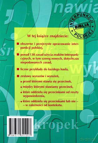 Interpunkcja, czyli przestankowanie, co w głowie zostanie [KSIĄŻKA]