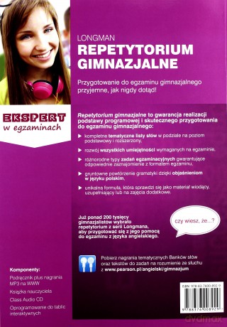 Język angielski. Repetytorium gimnazjalne [KSIĄŻKA]