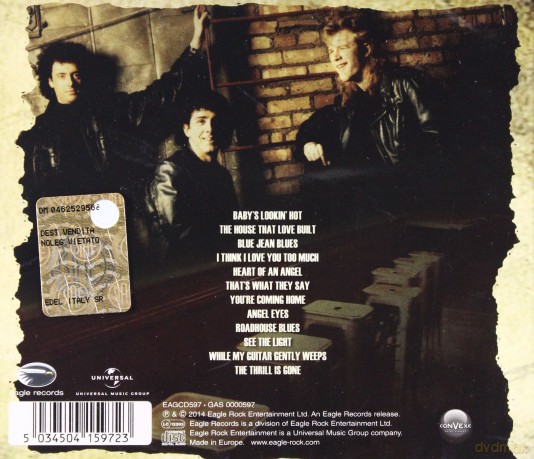 Jeff Healey Band: Live At The Horseshoe Tavern 1993 [CD]