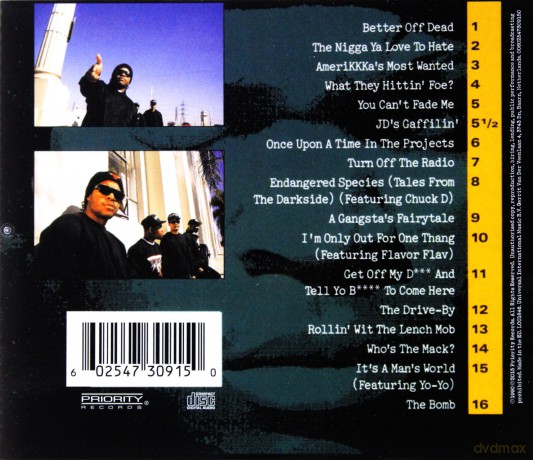 Ice Cube: Amerikkka's Most Wanted [CD]