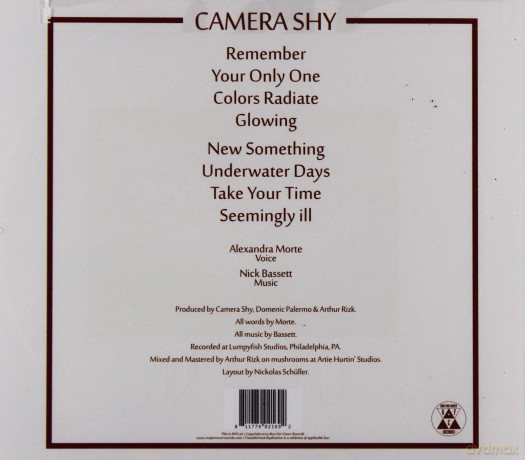 Camera Shy: Camera Shy [CD]