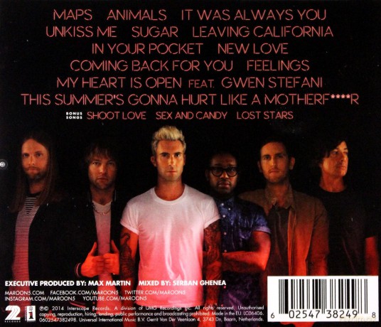 Maroon 5: V (Deluxe reedycja) [CD]