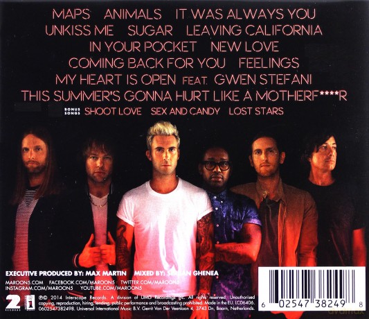 Maroon 5: V (Deluxe reedycja) [CD]