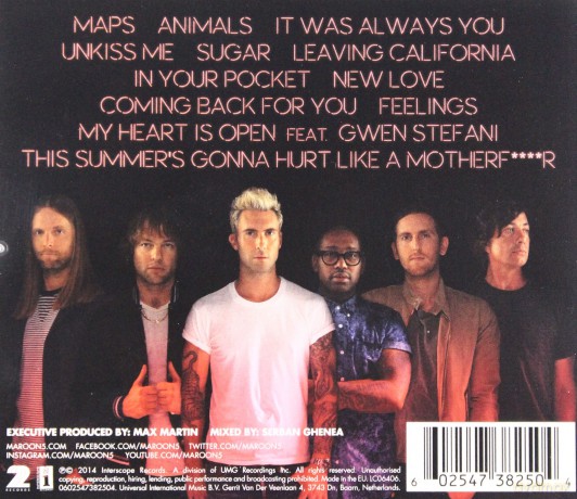 Maroon 5: V (Reedycja) [CD]