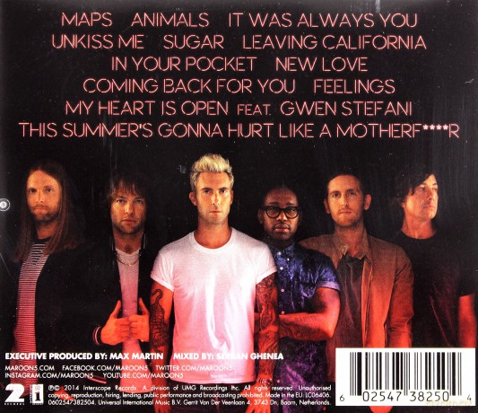 Maroon 5: V (Reedycja) [CD]