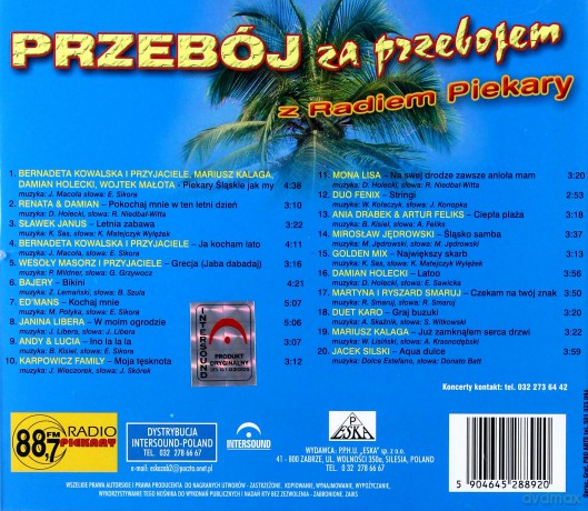 Przebój Za Przebojem Z Radiem Piekary [CD]