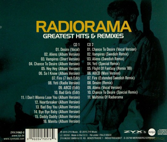 Radiorama: Greatest Hits and Remixes [2CD]
