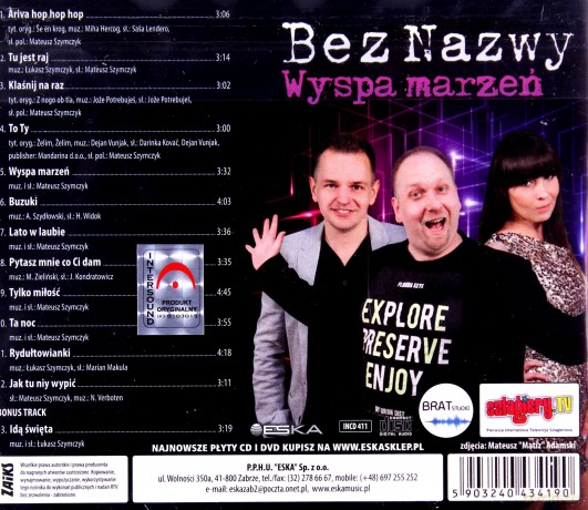 Bez Nazwy: Wyspa Marzeń [CD]
