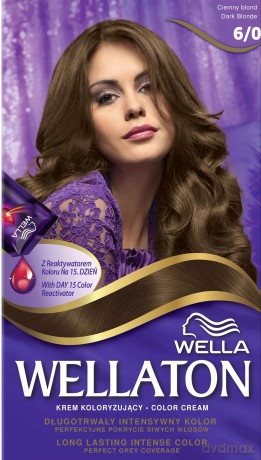 Wellaton Color Cream krem koloryzujący Ciemny Blond 6/0 [KOSMETYKI]
