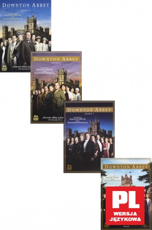 Downton Abbey sezon 1+2+3+4 Pakiet [14DVD]