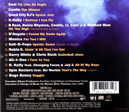 Space Jam soundtrack (Kosmiczny mecz) [CD]