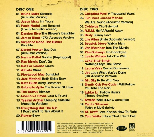 Songs (The Very Best Of Acoustic) [2CD]