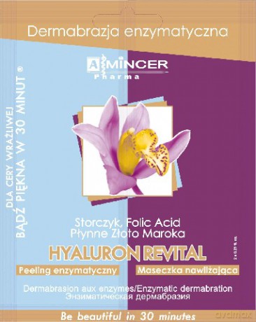 Mincer Pharma Hyaluron Revital: Dermabrazja enzymatyczna