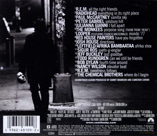 Vanilla Sky soundtrack [CD]