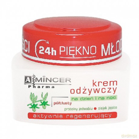 Mincer Pharma: Kremy Młodości - Półtłusty krem odżywczy na dzień i na noc