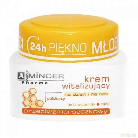 Mincer Pharma: Kremy Młodości - Półtłusty krem witalizujący na dzień i na noc