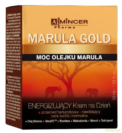 Mincer Pharma Marula Gold: Krem energizujący na dzień 50 ml