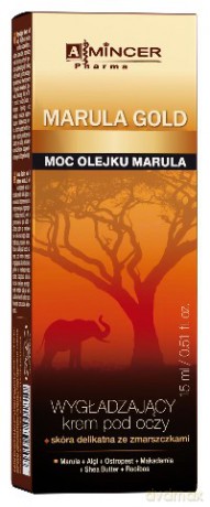 Mincer Pharma Marula Gold: Krem pod oczy wygładzający 15 ml