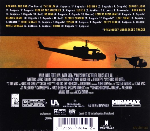 Apocalypse Now Redux soundtrack (Czas Apokalipsy) [CD]