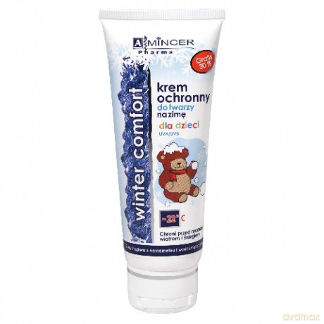 Mincer Pharma Winter Comfort: Krem ochronny do twarzy na zimę dla dzieci