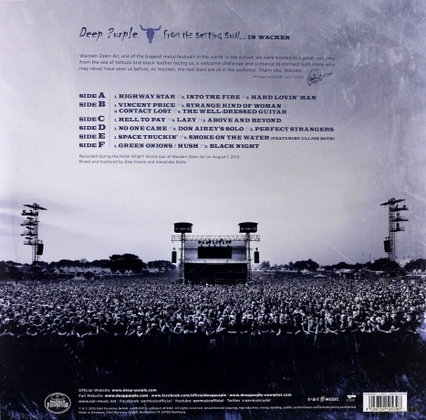 Deep Purple: From The Setting Sun... In Wacken [3xWinyl]
