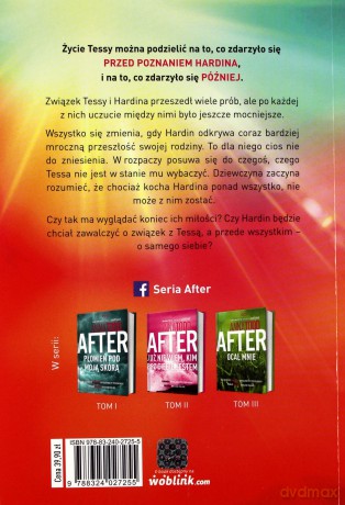 After 4. Bez siebie nie przetrwamy - Anna Todd [KSIĄŻKA]