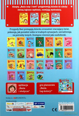 Basia uczy i bawi. W krainie pociągów - Zofia Stanecka [KSIĄŻKA]