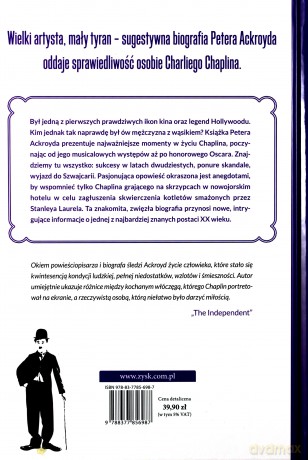 Charlie chaplin - Peter Ackroyd (twarda) [KSIĄŻKA]