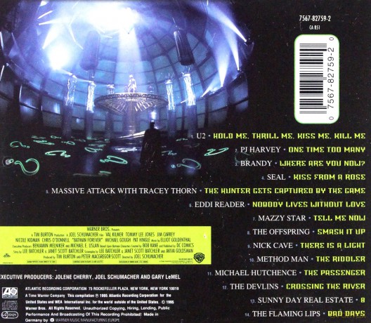 Batman Forever soundtrack [CD]