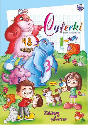 Cyferki. Zabawy z potworkami - Katarzyna Fic [KSIĄŻKA]