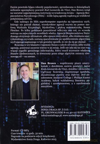 Cyfrowa twierdza - Dan Brown [AUDIOBOOK] [CD-MP3]