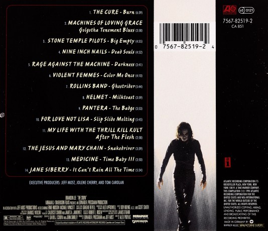 The Crow soundtrack (Kruk) [CD]
