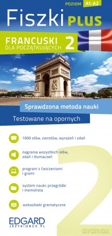 Francuski fiszki plus dla początkujących 2 [KSIĄŻKA]