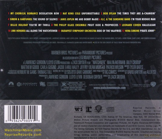 Watchmen soundtrack (Strażnicy) [CD]