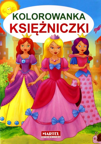 Kolorowanki księżniczki - Jarosław Żukowski [KSIĄŻKA]