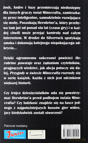 Kraina smoków. Przygody w świecie Minecrafta (Tom 4) - S.D. Stuart [KSIĄŻKA]