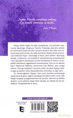 Mam twój telefon - Sophie Kinsella [KSIĄŻKA]