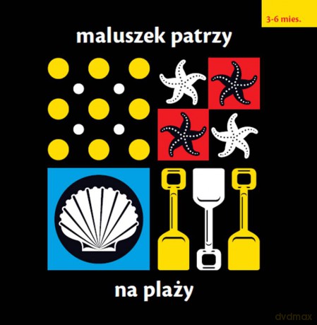 Na plaży. Maluszek patrzy - Picthall Chez (twarda) [KSIĄŻKA]