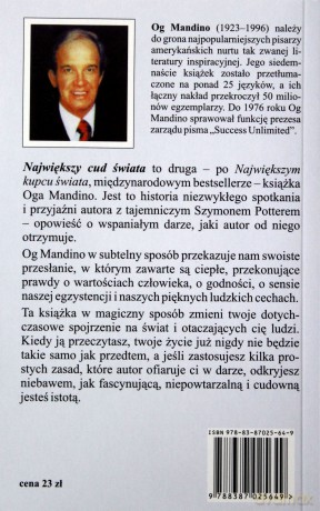 Największy cud świata - Mandino Og [KSIĄŻKA]