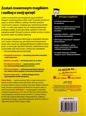 Naprawa i konserwacja rowerów dla bystrzaków - Dennis Bailey, Keith Gates [KSIĄŻKA]