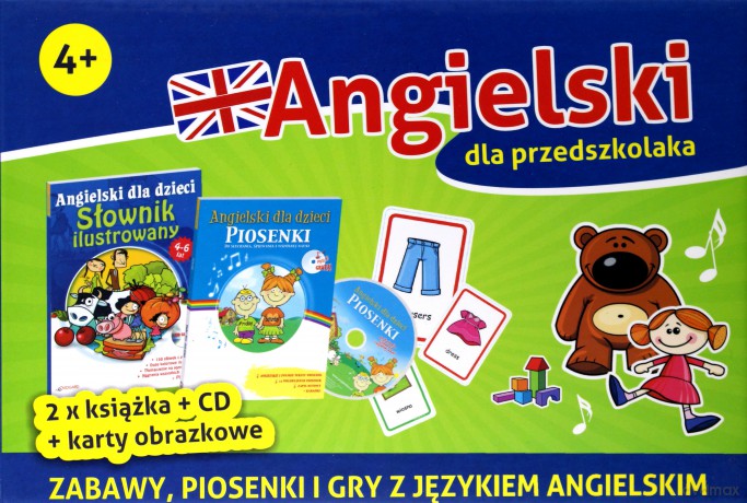 Pakiet angielski dla przedszkolaka [KSIĄŻKA]