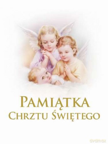Pamiątka chrztu świętego (twarda) [KSIĄŻKA]