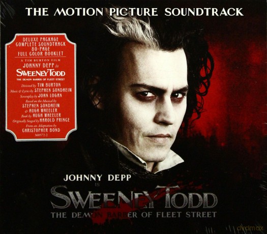 Sweeney Todd: The Demon Barber of Fleet Street soundtrack (Sweeney Todd: Demoniczny Golibroda z Fleet Street) [CD]