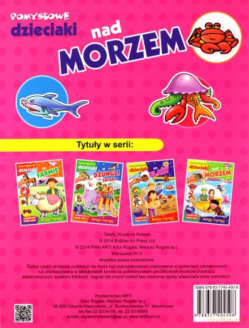 Pomysłowe dzieciaki nad morzem [KSIĄŻKA]